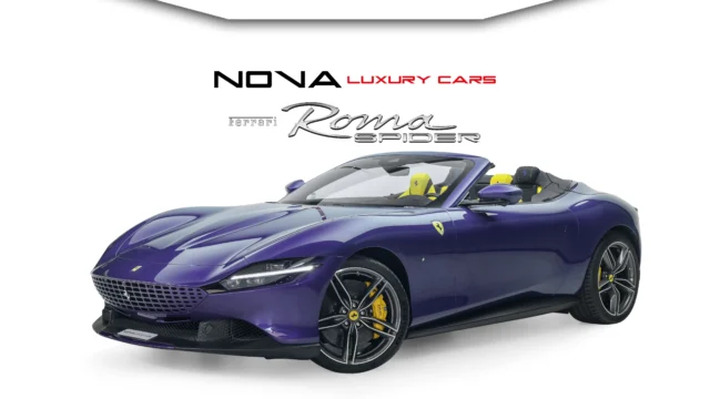 Ferrari Roma Spider for sale in Dubai.